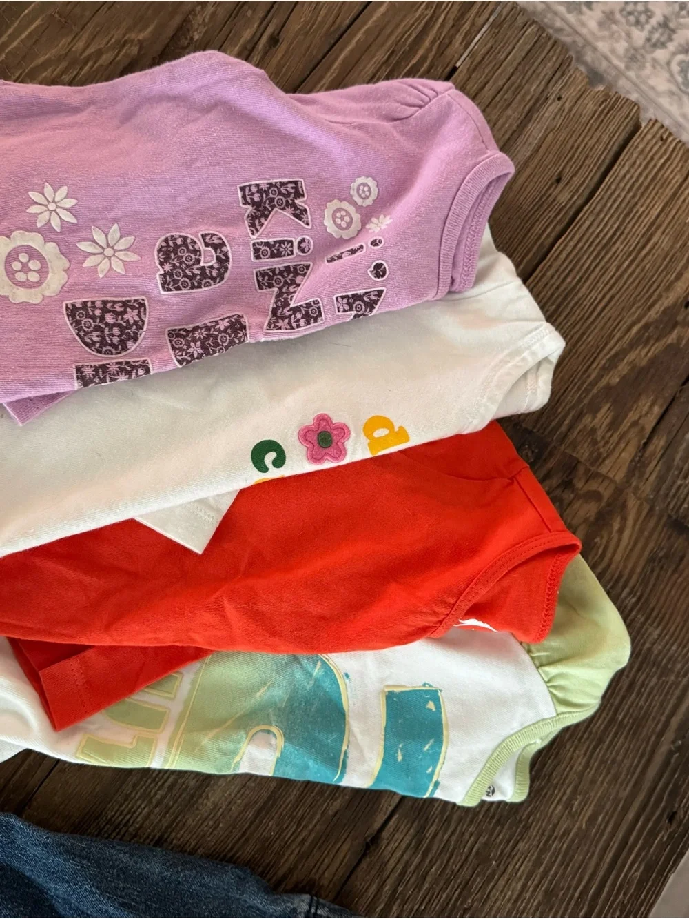 OshKosh B'gosh White Tee with Colorful 'Dept. of Cute' Graphic